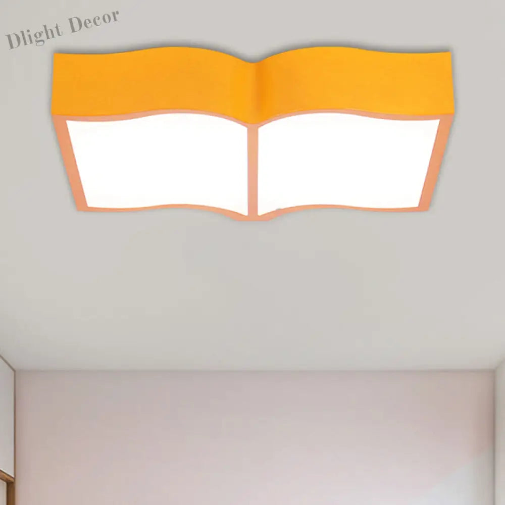 Emma’s Playful Book Light - Warm Led Glow For Children’s Rooms