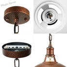 Emmett’s Industrial Pendant: Rustic Charm & Adjustable Lighting