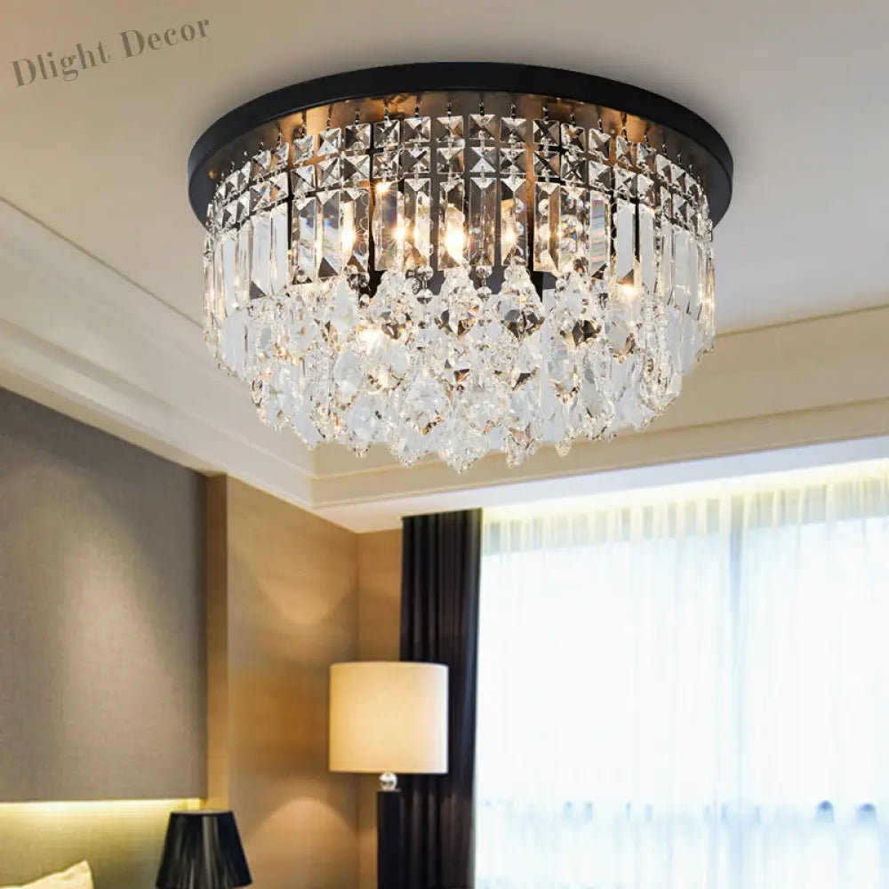 Enchanting Crystals: Modern Elegance For Your Ceiling