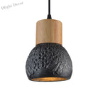 Enrich Your Space With Industrial Charm And Natural Beauty: The Cement Ceiling Light Wood Dome