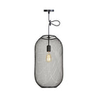 Ethan’s Industrial Wire Mesh Pendant Lamp: A Touch Of Charm Black / Cylinder