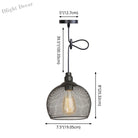 Ethan’s Industrial Wire Mesh Pendant Lamp: A Touch Of Charm