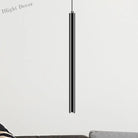 Ethan’s Modern Slim Pendant Lamp: A Touch Of Sophistication In Multiple Sizes Black / 39 White