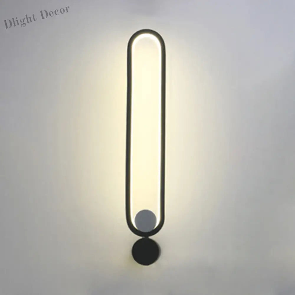 Ethan’s Modern Wall Sconce - Adjustable Black Led Light