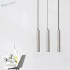 European Cement Pendant Light - Contemporary Elegance For Dining Spaces Lights