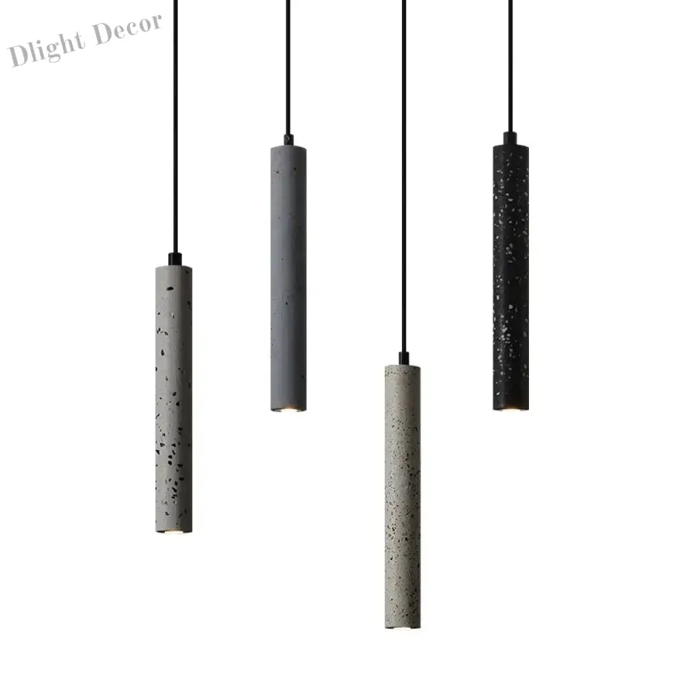 European Cement Pendant Light - Contemporary Elegance For Dining Spaces Lights