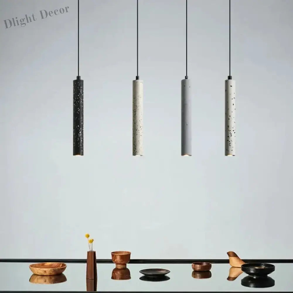 European Cement Pendant Light - Contemporary Elegance For Dining Spaces Lights