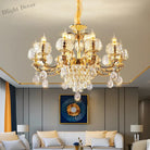 European Modern Simple Chandelier - Luxury Lighting For Home Villa Hotel And Duplex Architectural