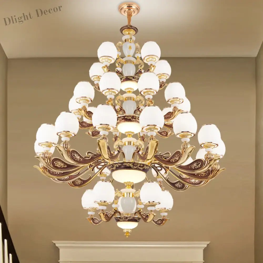 European Style Large Chandelier - Elegance For Living Rooms Hotels Villas And Grand Hallways