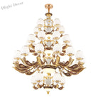 European Style Large Chandelier - Elegance For Living Rooms Hotels Villas And Grand Hallways