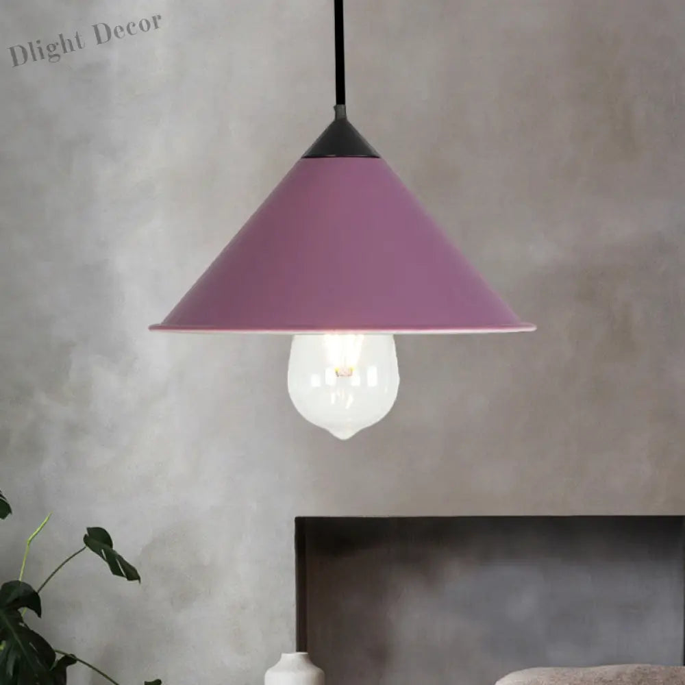 Eva - Stylish Cone Pendant Lamp (Choose Your Color!)