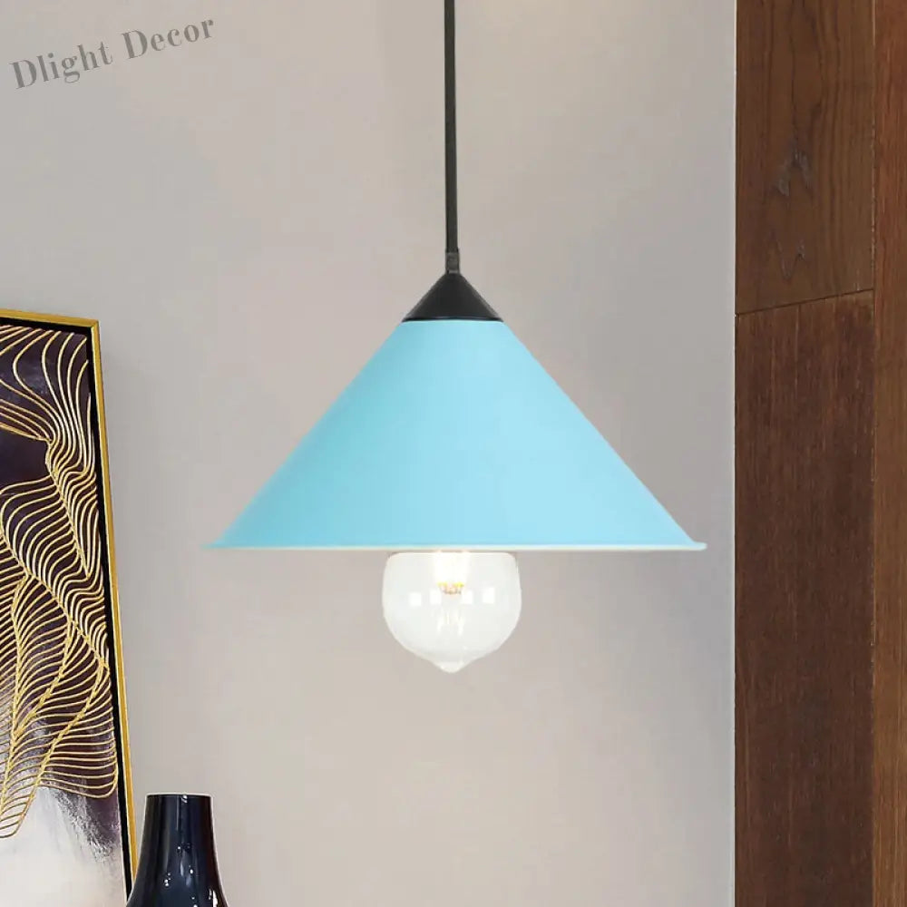 Eva - Stylish Cone Pendant Lamp (Choose Your Color!)