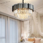 Evelyn’s Crystal Chandelier - Modern Elegance With Tiered Design