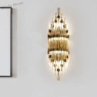 Evelyn’s Crystal Sconce - Modern Elegance For Your Living Room