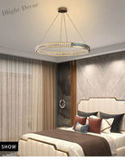 Evelyn’s Elegance Chandelier - Chic Wall/Pendant Light With Luxurious Shell Design