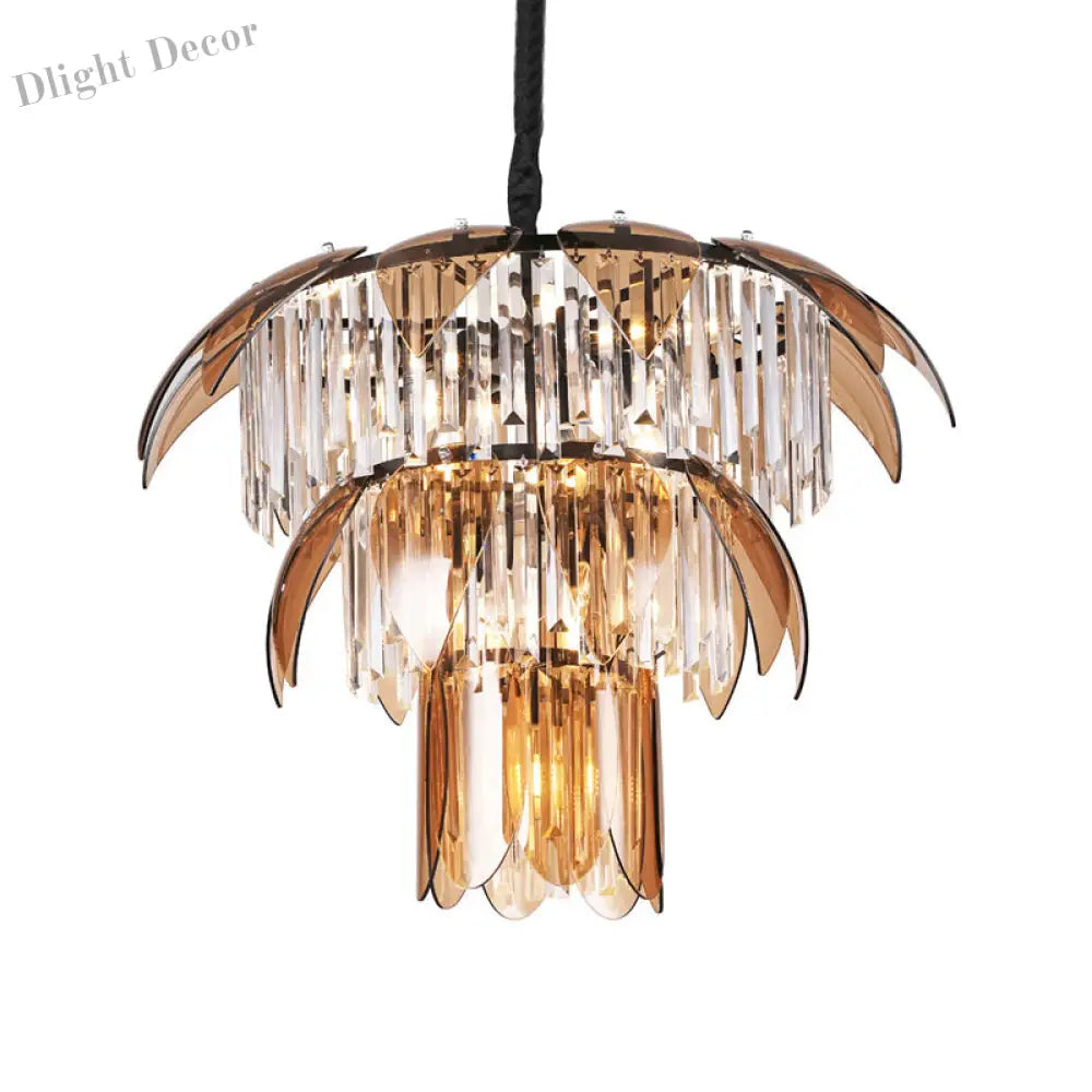 Evelyn’s Enchanting Crystal Chandelier: Light Up Your Living Room In Style