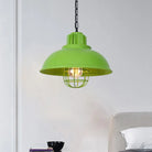 Ezra’s Industrial Pendant: Modern Flair & Rustic Charm Green