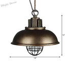 Ezra’s Industrial Pendant: Modern Flair & Rustic Charm