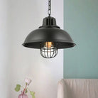 Ezra’s Industrial Pendant: Modern Flair & Rustic Charm Matte Black