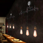 Ezra’s Industrial Sconce: Rustic Flair & Warm Illumination Rust