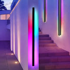 Fleur’s Modern Rgb Wall Light - Outdoor Porch And Balcony Decorative Lamp With Remote Control Lamps