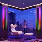 Fleur’s Modern Rgb Wall Light - Outdoor Porch And Balcony Decorative Lamp With Remote Control Not