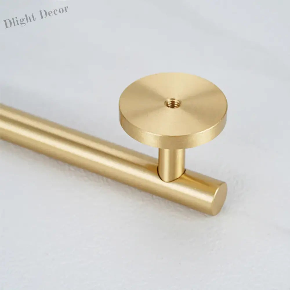 France Satin Gold Cabinet Handles – Solid Brass Kitchen Drawer Knobs and Door Pulls (130mm-510mm) Handles