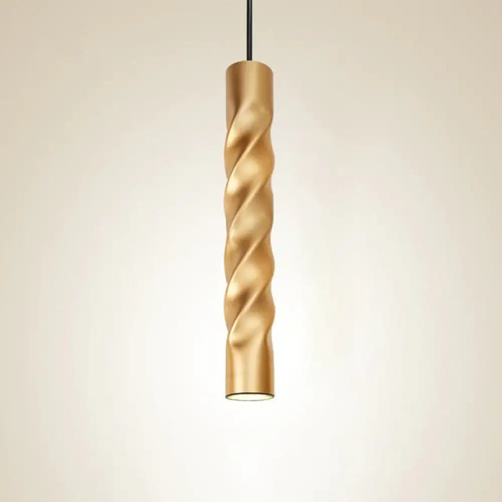 Freya Dimmable Pendant Lights - Modern Elegance For Any Space Gold Thread / 7W Non - Dimmable 300Mm