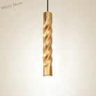Freya Dimmable Pendant Lights - Modern Elegance For Any Space Gold Thread / 7W Non - Dimmable 300Mm