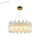 Freya’s Modern Gold Crystal Chandelier: Illuminate Your Space With Elegance