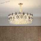 Gabriela Modern Crystal Chandelier - Smoke Grey Tiered Pendant (Multiple Sizes)