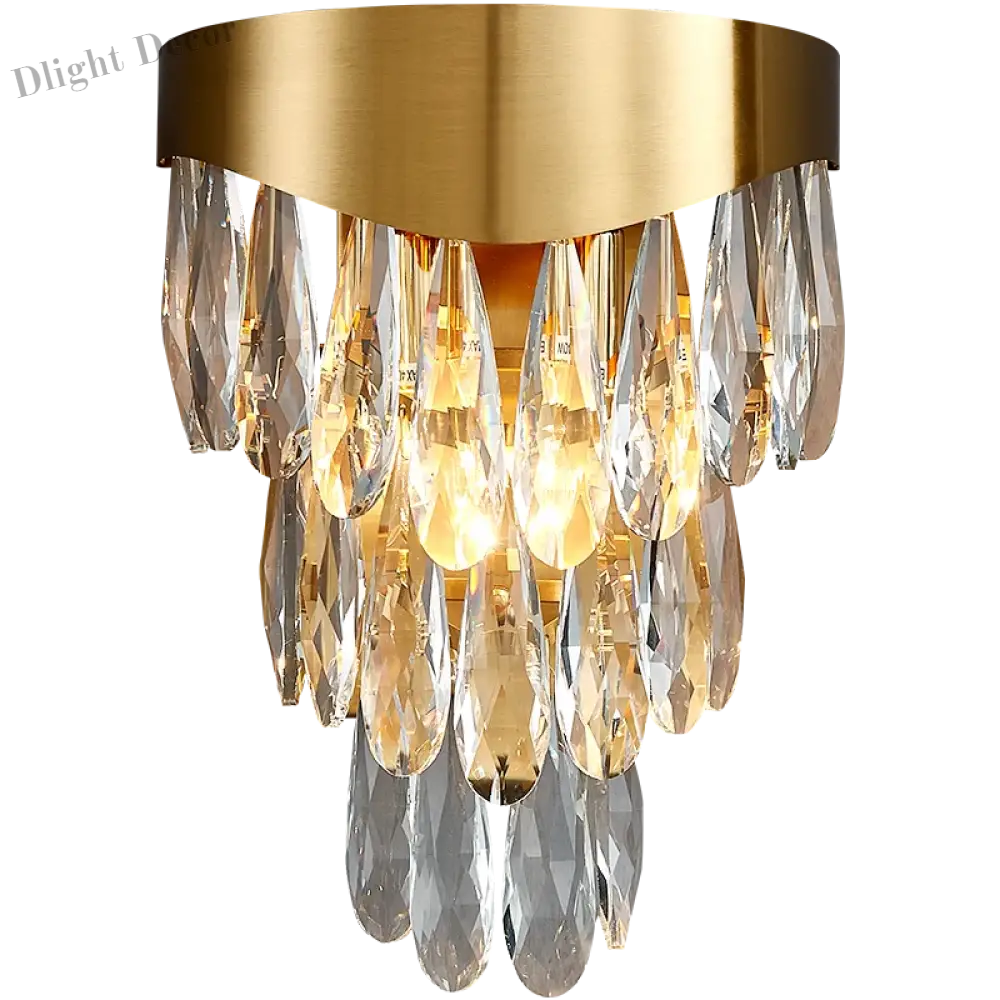 Gianna - Luxury Crystal Wall Lamp For High - Quality Home Decor Wall Lamp