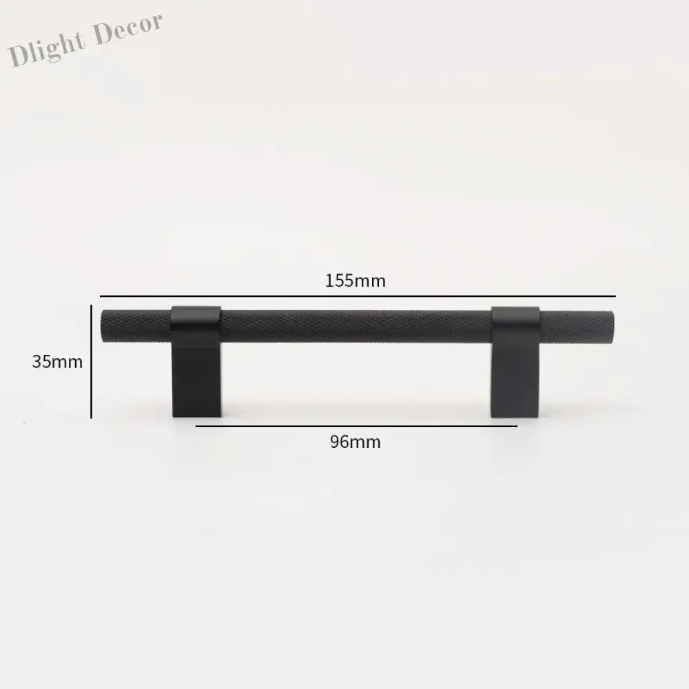 Gold Black Textured Furniture Handle Brass Wardrobe Mesh Pulls Drawer Cabinet Knobs Modern French Door Bar Handles