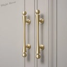 Gold Brass Cabinet Handles – Furniture Bar Pulls and Wardrobe Knobs for Kitchen Doors Handles