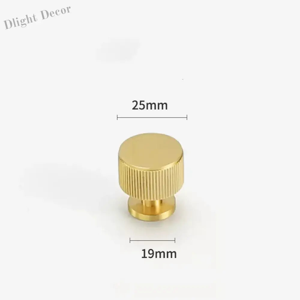 Gold Brass Cabinet Handles – Liner Knobs and Kitchen Drawer Bar Pulls for Furniture gold 25mm Handles