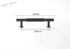Gold Brass Cabinet Handles – Liner Knobs and Kitchen Drawer Bar Pulls for Furniture pearl gray 132mm Handles