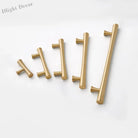 Gold Brass Dresser Handles – Modern Cabinet Pulls and Drawer Knobs for Kitchen and Furniture Handles
