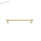 Gold Chrome Polished Gold Spiral Deco Furniture Handles – Modern Kitchen Cabinet and Wardrobe Pulls Handles