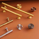 Gold Chrome Polished Gold Spiral Deco Furniture Handles – Modern Kitchen Cabinet and Wardrobe Pulls Handles