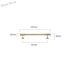Gold Chrome Polished Gold Spiral Deco Furniture Handles – Modern Kitchen Cabinet and Wardrobe Pulls 9020-PG127 Handles