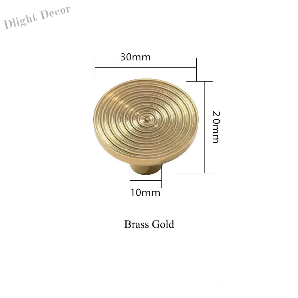 Gold Chrome Polished Gold Spiral Deco Furniture Handles – Modern Kitchen Cabinet and Wardrobe Pulls BB knob Handles
