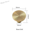 Gold Chrome Polished Gold Spiral Deco Furniture Handles – Modern Kitchen Cabinet and Wardrobe Pulls BB knob Handles
