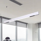 Grace Modern Bar Pendant - Sleek Led Light For Offices And Homes White