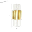 Grace Modern Crystal Sconce: Elegance Meets Functionality