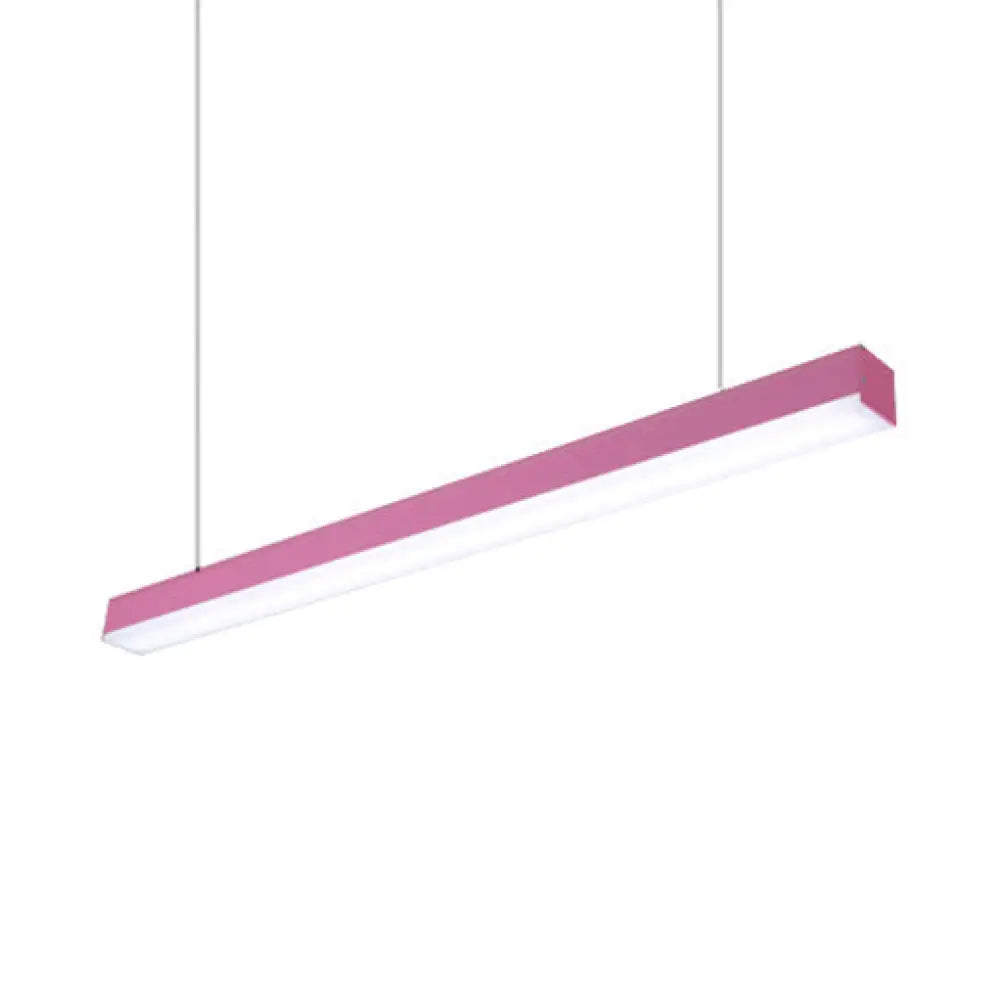 Gracie Modern Pendant - Adjustable Led Light With Colorful Options Pink