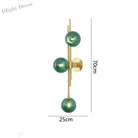 Green White Glass Ball Wall Lamps - Ideal For Living Room Bedroom Nordic Home Decor Bedside Sconce