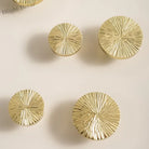 Hammered Brass Cabinet Handle – Handcrafted Knobs for Drawers Wardrobes and Kitchen Doors Knob