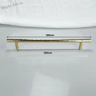 Hammered Brass Cabinet Handles – Light Gold Wardrobe Knobs and Drawer Pulls for American/Nordic Furniture TS0101 15
