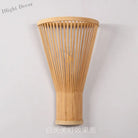 Handmade Bamboo Wood Lustre Wall Sconce Lamp - Rustic Elegance For Home Living And Bedroom Decor