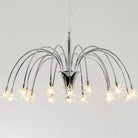 Harlow Sparkling Chandelier - Dazzling Display For Any Space 18 / Silver